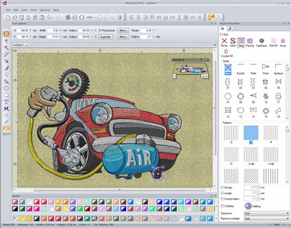 corel draw for embroidery digitizing
